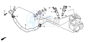 VT750C2 drawing WATER PIPE