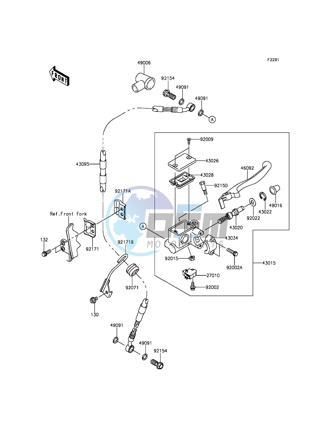 Front Master Cylinder