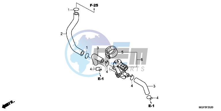 AIR INJECTION CONTROL VALVE