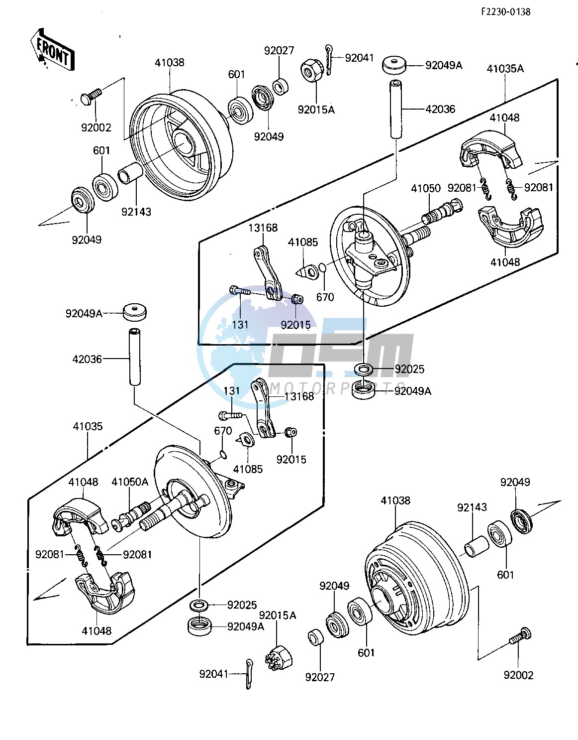 FRONT HUB