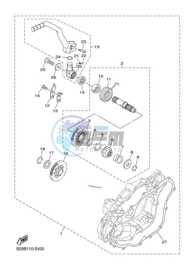 PARTS OPTION (KICK STARTER)