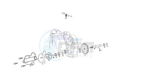 SENDA SM X TREM - 50 CC X TREM EU2 drawing WATER PUMP