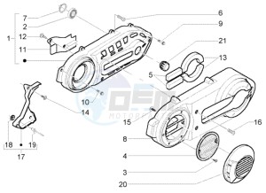 X9 500 Evolution (USA) drawing Crankcase Cooling