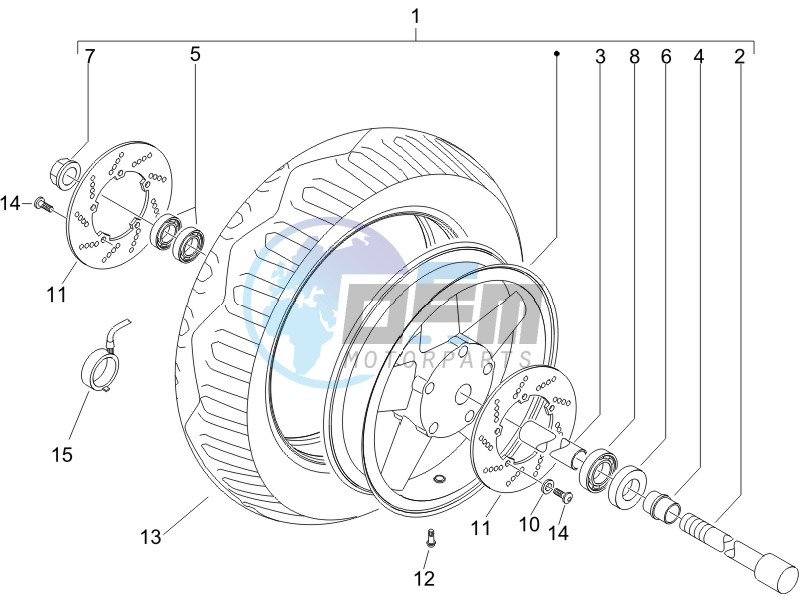 Front wheel