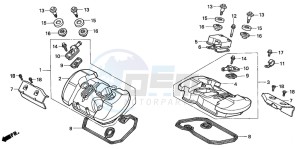 NV750C2 drawing CYLINDER HEAD COVER