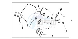 VTR2509 U drawing FLY SCREEN