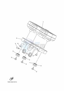 MT-07 ABS MTN690-U (B8M2) drawing METER