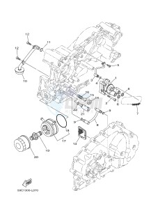 XP500A T-MAX 530 (59CT) drawing OIL PUMP