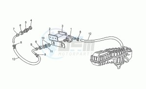 Nevada 750 drawing Pierburg valve system