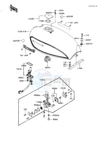 KZ 750 N [SPECTRE] (N1-N2) [SPECTRE] drawing FUEL TANK