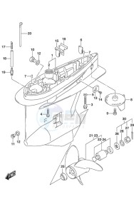 DF 175 drawing Gear Case