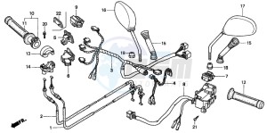 FES250 FORESIGHT drawing SWITCH/CABLE