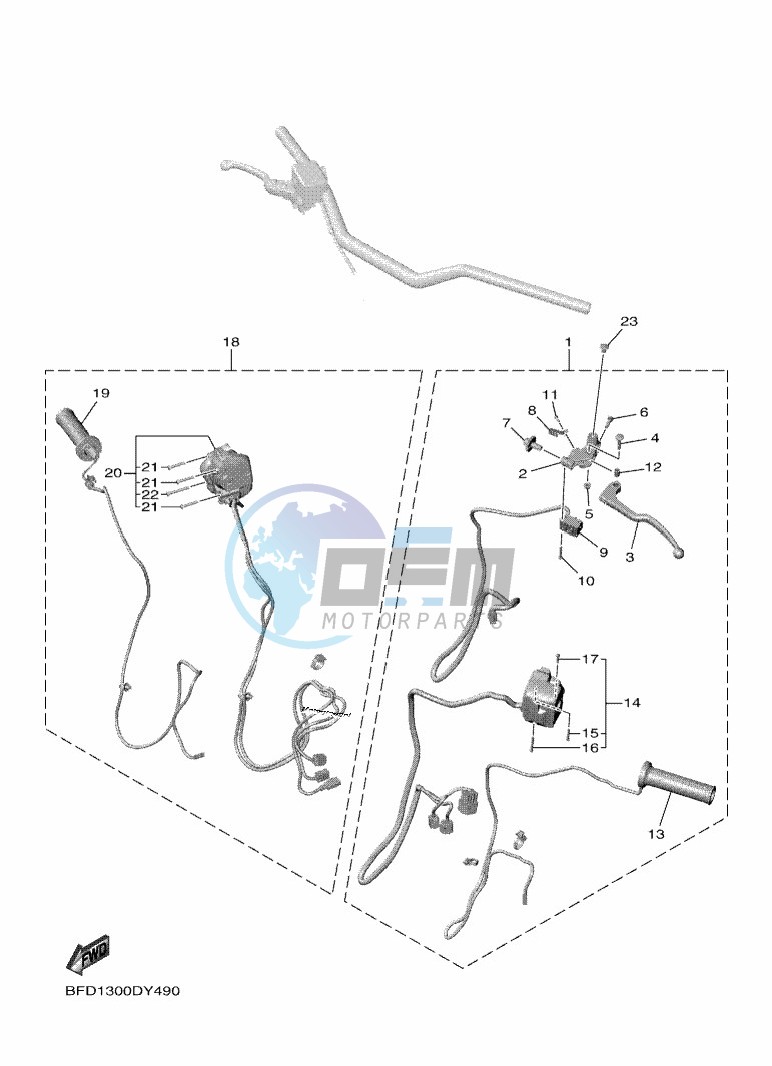 HANDLE SWITCH & LEVER