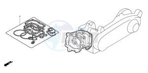 SH300R drawing GASKET KIT A