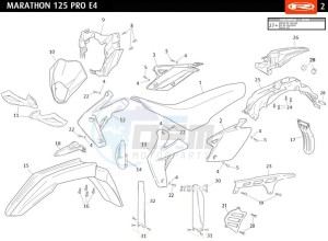 MARATHON-125-E4-PRO-SM-BLACK drawing PLASTICS - COVERS