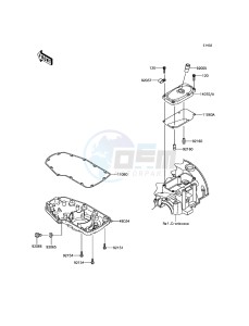 W800 EJ800AFF GB XX (EU ME A(FRICA) drawing Breather Cover/Oil Pan