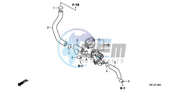 AIR INJECTION CONTROL VALVE