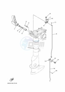 F2-5BMHL drawing THROTTLE-CONTROL