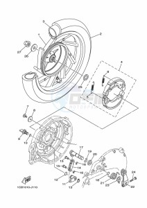 EC-03 drawing REAR WHEEL