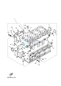 EDL18000STE (Q9CJ) drawing CRANKCASE