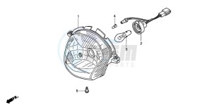 ANF125 drawing HEADLIGHT (1)