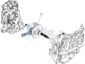 Runner 200 VXR 4t Race drawing Crankshaft