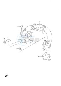 DF 25 V-Twin drawing Intake Manifold