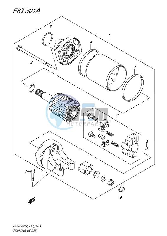 STARTING MOTOR