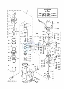 F80BETX drawing POWER-TILT-ASSEMBLY-1