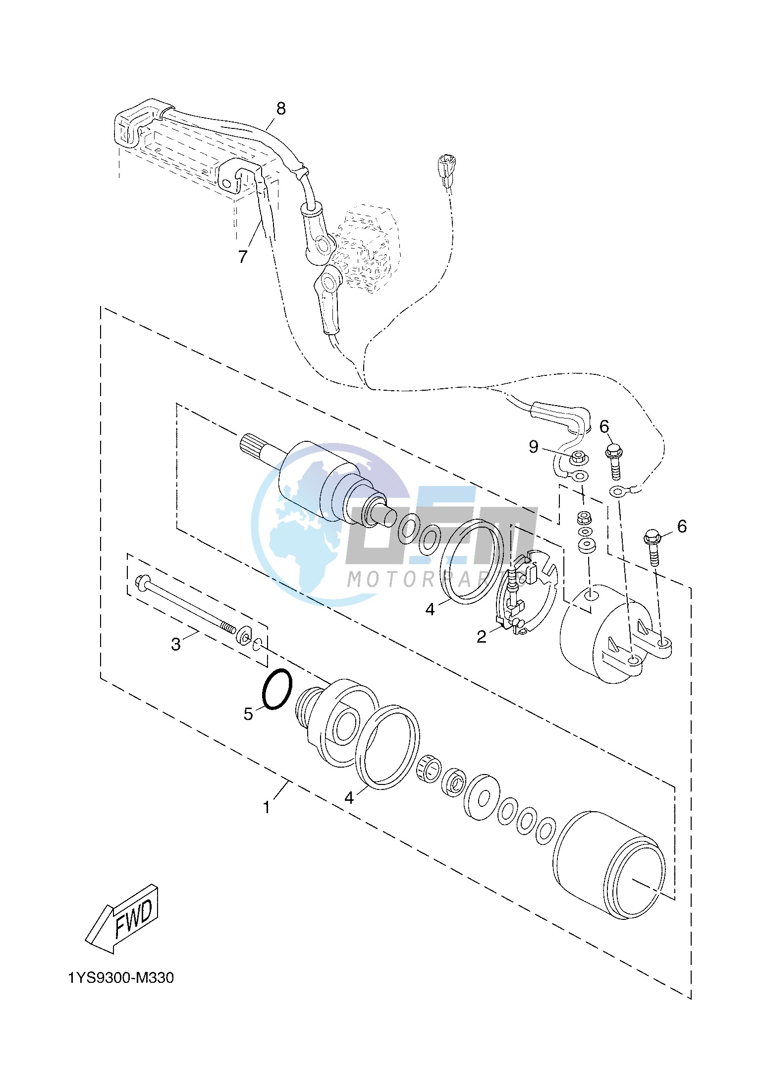 STARTING MOTOR