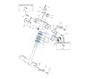 WR F 450 drawing STEERING