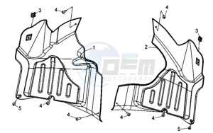 QUADRAIDER 600 drawing COWLING INNER