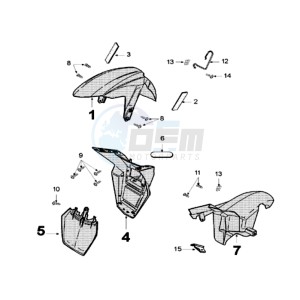 FIGHT 3 LCX drawing FENDERS