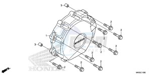 CBR1000SG CBR1000 - Fireblade SP Europe Direct - (ED) drawing A.C. GENERATOR COVER ( CBR1000RR EXCEPT 2MA/ S)