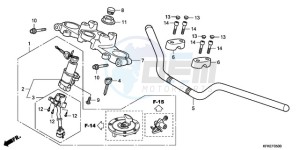 VTR2509 F / CMF LL drawing HANDLE PIPE/TOP BRIDGE