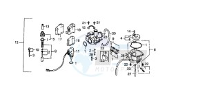 SA50 drawing CARBURETOR