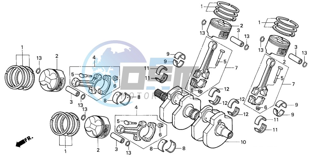 CRANKSHAFT/PISTON