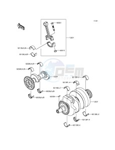 Z300 ABS ER300BGF XX (EU ME A(FRICA) drawing Crankshaft