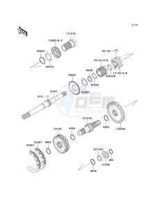 KAF 620 B [MULE 2520 TURF] (B1-B5) [MULE 2520 TURF] drawing TRANSMISSION