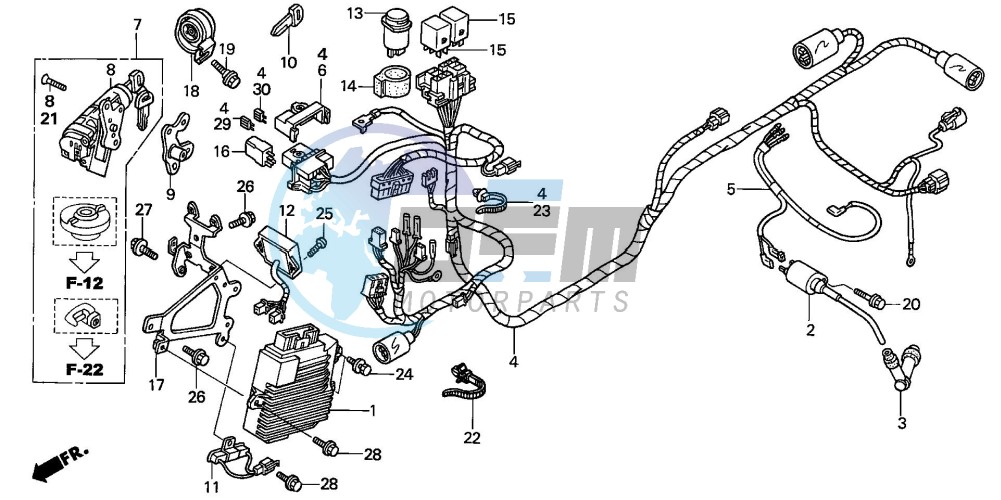 WIRE HARNESS (NPS503)