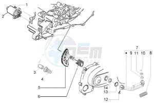 Liberty 125 Leader RST ptt(AU) Austria drawing Starting motor-starter lever