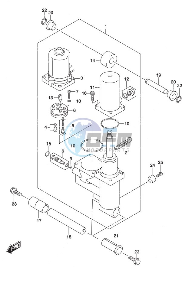 Trim Cylinder High Thrust