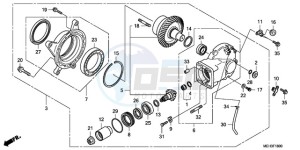 NSA700A9 E / MKH MME drawing FINAL DRIVEN GEAR