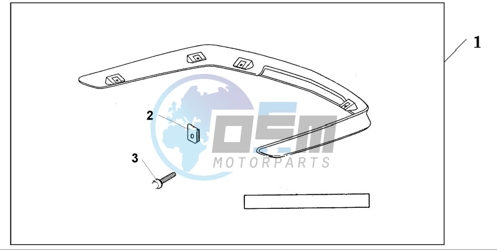 TRUNK LOWER SPOILER (NH496M)9P