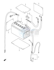 GSX1300R (E2) Hayabusa drawing BATTERY