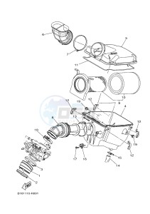 YFM700FWAD YFM70GPAH (2UDE) drawing INTAKE