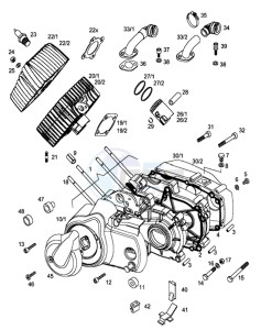 REVIVAL_25kmh_L0 50 L0 drawing Crankcase-cylinder-piston