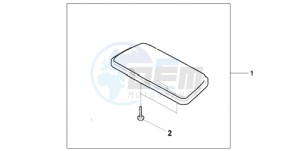 GL18009 Europe Direct - (ED) drawing TRUNK VANITY MIRR