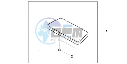 TRUNK VANITY MIRR