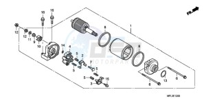 CBR1000RR9 UK - (E / MKH MME TRI) drawing STARTING MOTOR